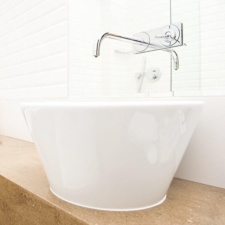 Glossy White Vanity